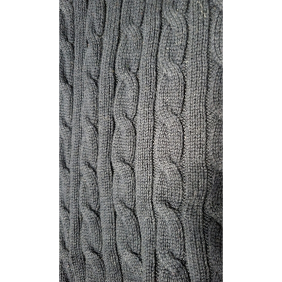 Polo Ralph Lauren Children's Cable-Knit Elbow Patch Sweater Dress - Picture 9 of 12